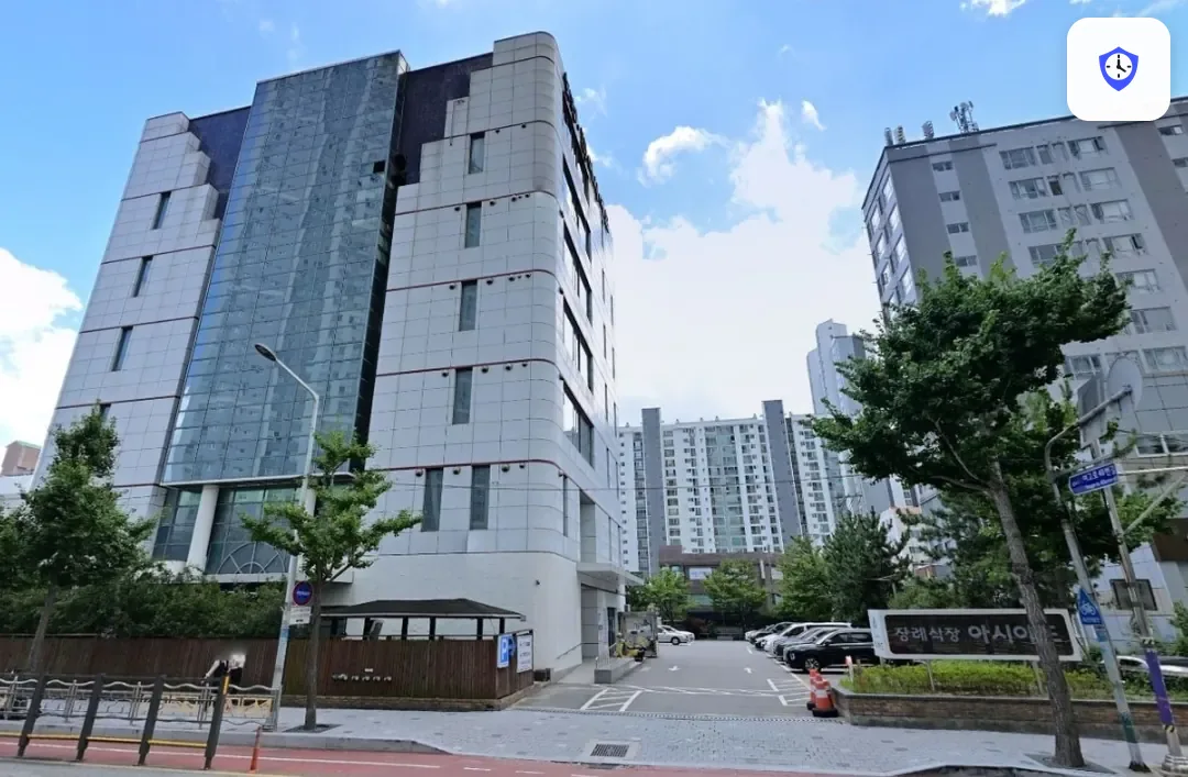 부산아시아드장례식장 출입 지점