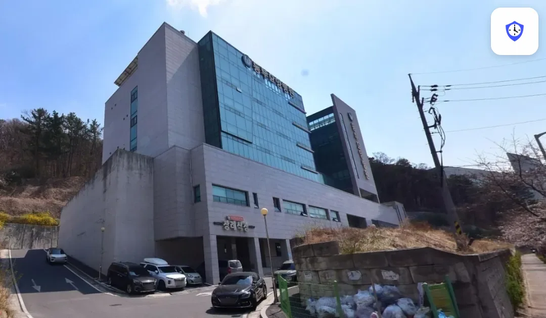 동부요양병원장례식장 도착 지점
