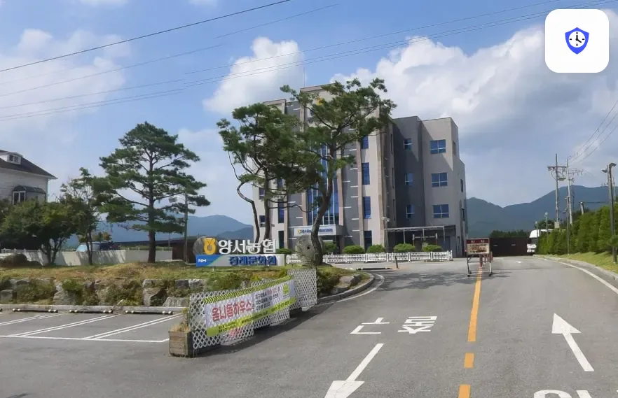 양서농협장례문화원 출입 지점