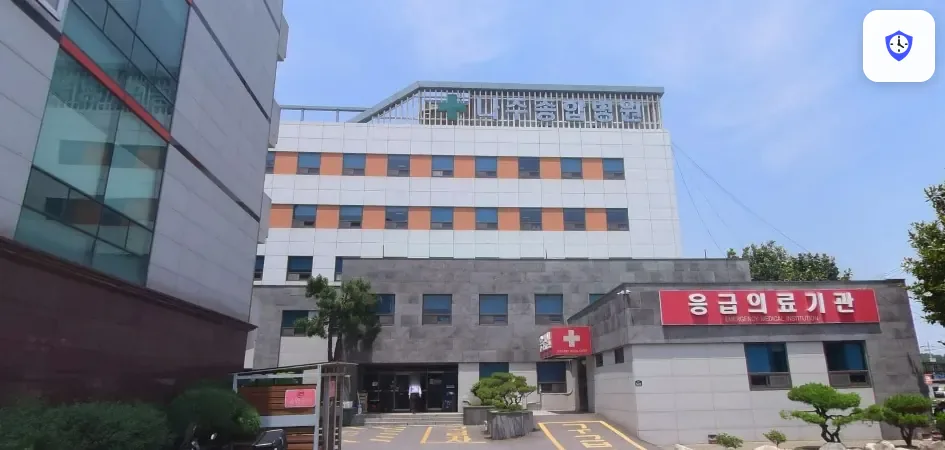 나주종합병원장례식장 도착 지점