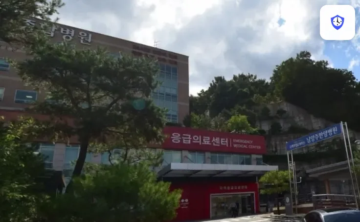 남양주한양병원장례식장 주변 현장