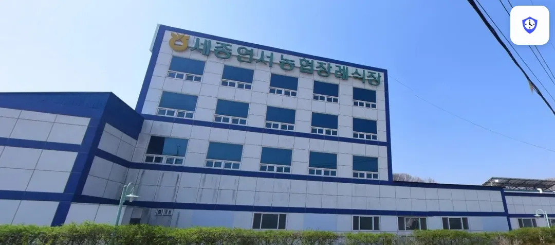 세종연서농협장례식장 도착 지점