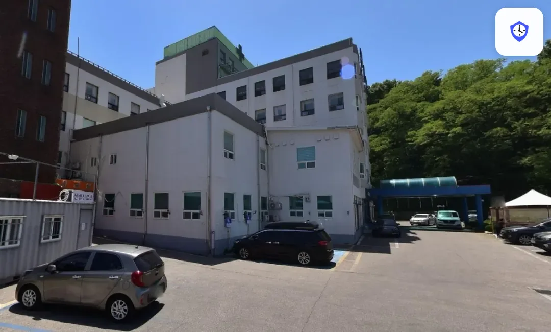동해동인병원장례식장 도착 지점