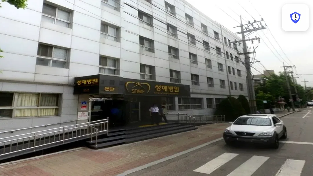 성애병원장례식장 출입 지점