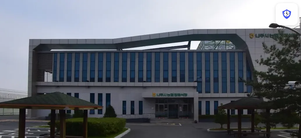 영산포농협장례식장 도착 지점