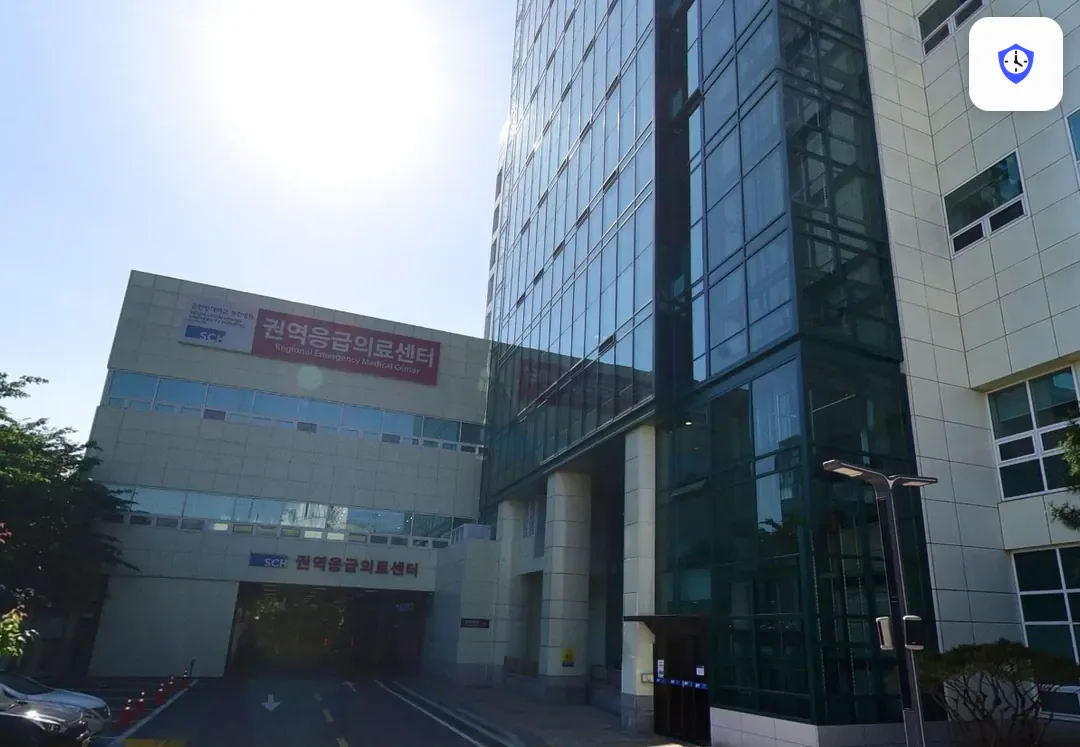 부천순천향병원장례식장 주변 현장