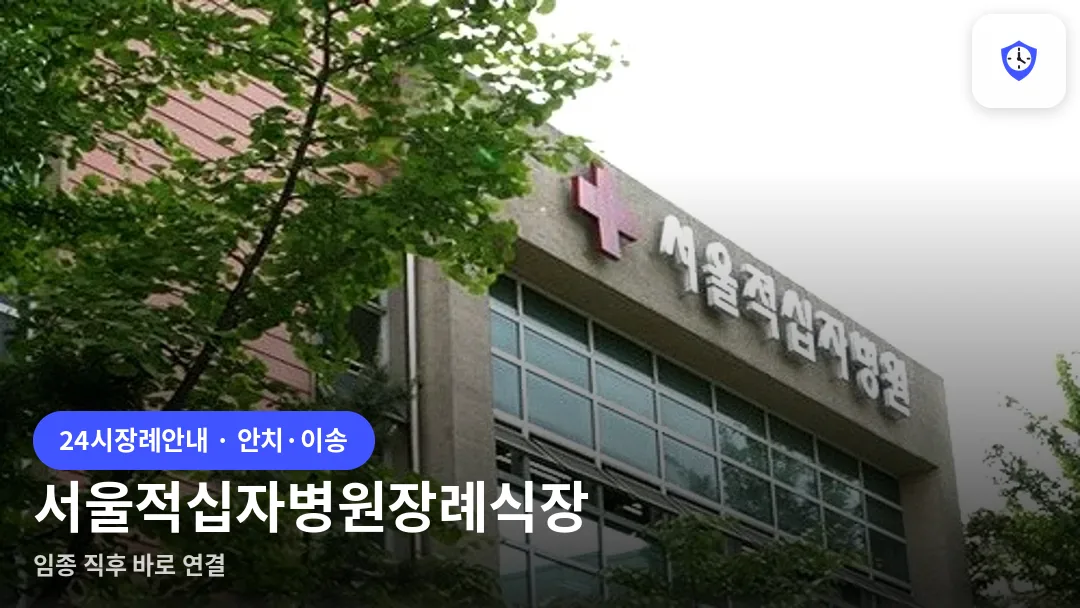 서울적십자병원장례식장 도착 지점