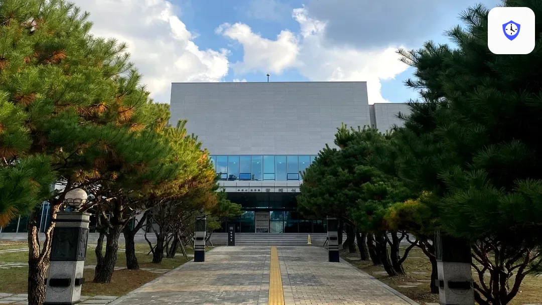 수원연화장장례식장 출입 지점
