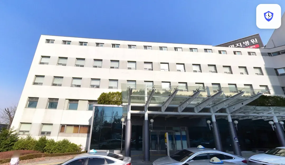 명지병원장례식장 주변 현장