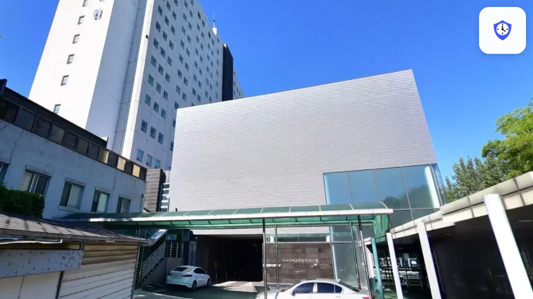 영남대학교병원장례식장 도착 지점