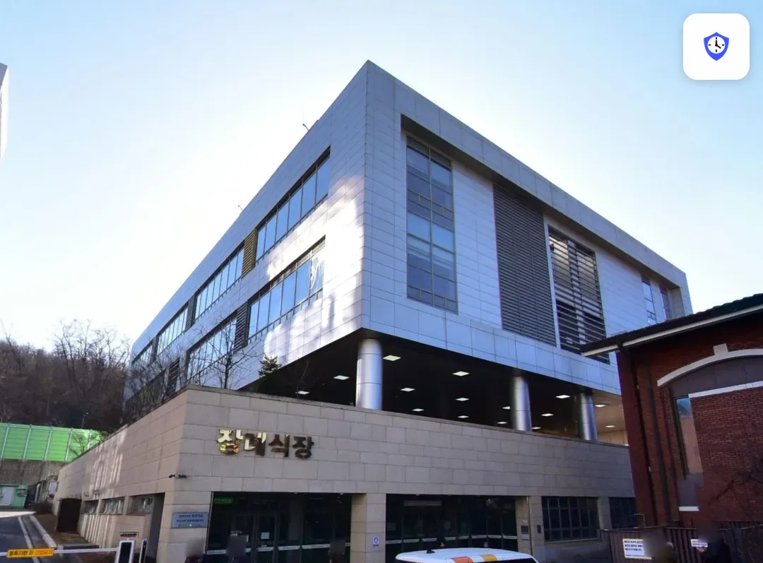 중앙보훈병원장례식장 출입 지점